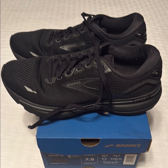 Brooks Ghost 15 Women's Running Shoes - Blue - Picture 3 of 5